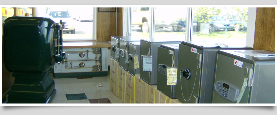 Row of safes